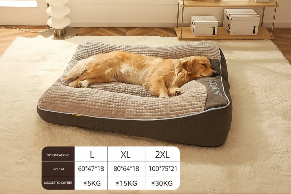 Panier Cocon XXL - Le refuge douillet des grands chiens.