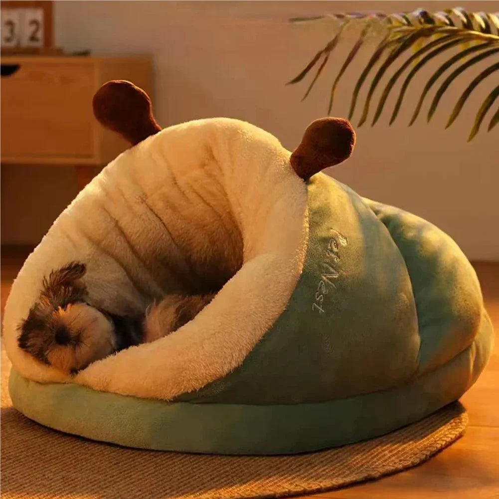 Nid Douillet Cocoon pour Chiens et Chats - Confort Chaud et Apaisant